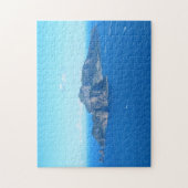 Capri Island, Zuid-Italië, blauw Italiaans zee Legpuzzel (Verticaal)