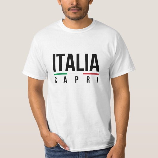 Capri Italia T-shirt (Voorkant)