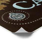 CAPRI ITALIA Travel Advertisement  Italiaans Poster (Hoek)