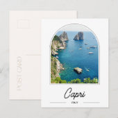 Capri Italië Ansichtkaart Briefkaart (Voorkant / Achterkant)