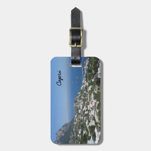 Capri, Italië Bagagelabel (Voorkant verticaal)