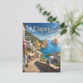 Capri Italië Briefkaart (Staand voorkant)