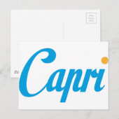 CAPRI Italië Briefkaart (Voorkant / Achterkant)