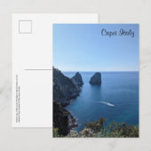 Capri Italië Briefkaart (Voorkant / Achterkant)