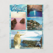 Capri, Italië Briefkaart (Voorkant)