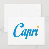 CAPRI Italië Briefkaart (Voorkant / Achterkant)