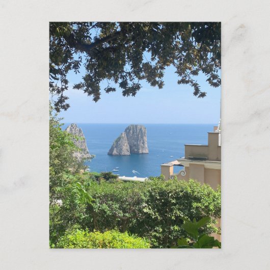 Capri Italië Briefkaart (Voorkant)