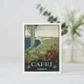 Capri Italië  Briefkaart (Staand voorkant)