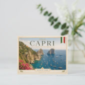 Capri - Italië Briefkaart (Staand voorkant)
