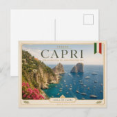 Capri - Italië Briefkaart (Voorkant / Achterkant)
