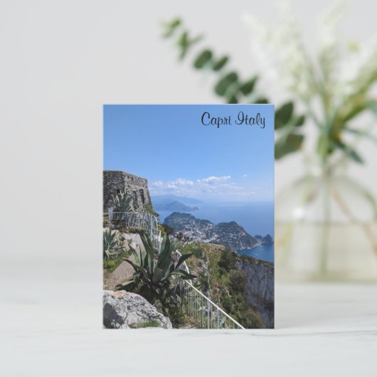 Capri Italië Briefkaart (Staand voorkant)