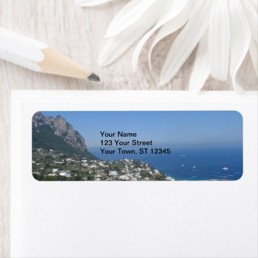 Capri, Italië Etiket (Insitu)