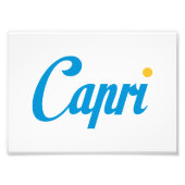CAPRI Italië Foto Afdruk (Voorkant)