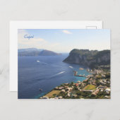 Capri, Italië, Fotografie, Ansichtkaart Briefkaart (Voorkant / Achterkant)