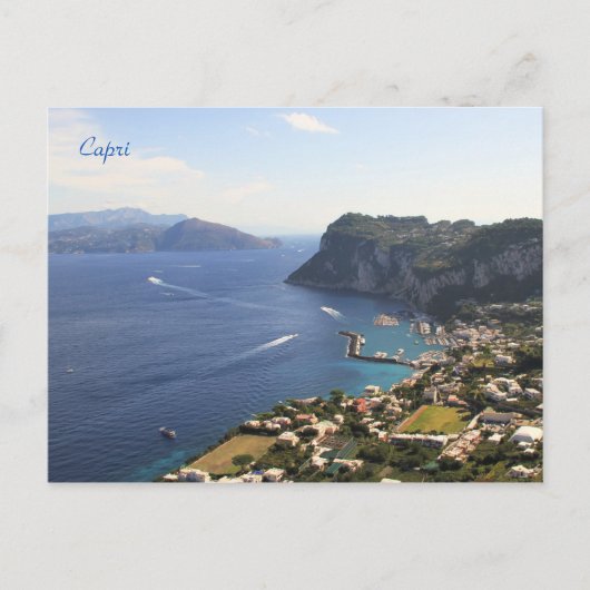 Capri, Italië, Fotografie, Briefkaart (Voorkant)