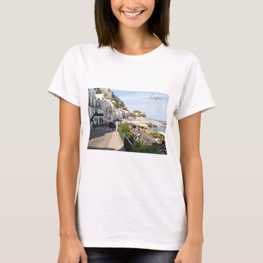 Capri, Italië, Fotografie, T-shirt (Voorkant)