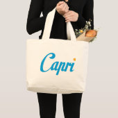 CAPRI Italië Grote Tote Bag (Voorkant (product))