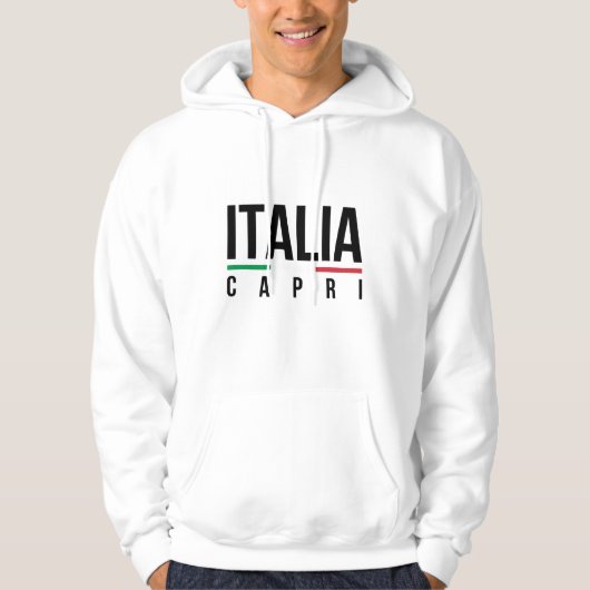 Capri Italië Hoodie (Voorkant)