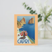 Capri Italië — Italiaans reizen Briefkaart (Staand voorkant)
