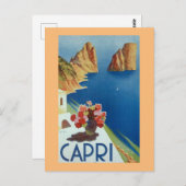 Capri Italië — Italiaans reizen Briefkaart (Voorkant / Achterkant)