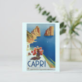 Capri Italië —  Italiaans reizen Briefkaart (Staand voorkant)