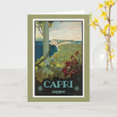 Capri Italië  Kaart (Gele Bloem)
