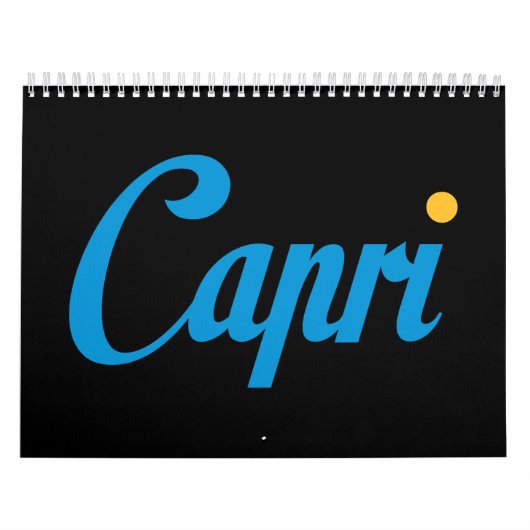 CAPRI Italië Kalender (Hoes)