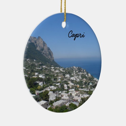 Capri, Italië Keramisch Ornament (Rechts)