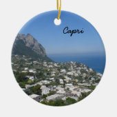 Capri, Italië Keramisch Ornament (Voorkant)