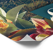 Capri, Italië Kust Vintage Reizen Poster (Hoek)