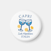 Capri Italië Magneet (Voorkant)