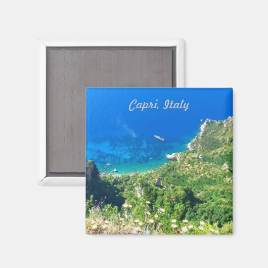 Capri, Italië Magnet (Voorkant / Achterkant)
