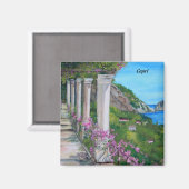 Capri, Italië - Magnet (Voorkant / Achterkant)