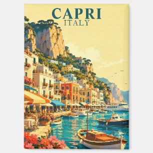 Capri Italië Marina Grande Haven Souvenir Magneet