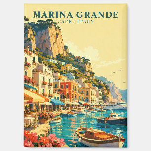 Capri Italië Marina Grande Haven Souvenir Magneet