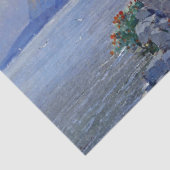 Capri Italië Ocean Flowers Tissue Paper Tissuepapier (Detail)