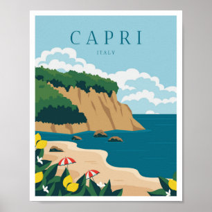 Capri Italië Poster