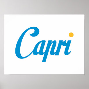 CAPRI Italië Poster