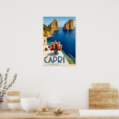 Capri, Italië Poster (Keuken)