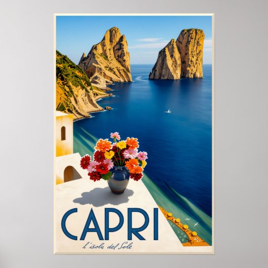 Capri, Italië Poster (Voorkant)