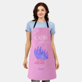 Capri, Italië, Preppy, Roze Schort (Gedragen)