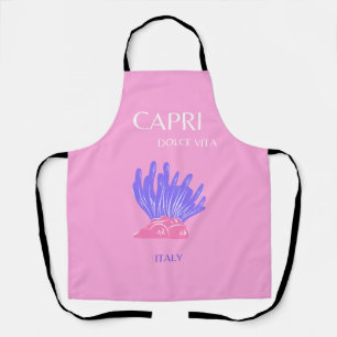 Capri, Italië, Preppy, Roze Schort