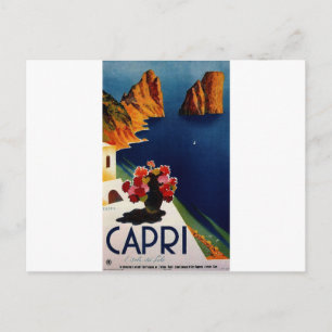Capri Italië Reis Briefkaart