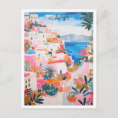 Capri Italië Reis Esthetiek Briefkaart (Voorkant)