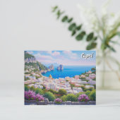 Capri Italië Reizen Briefkaart (Staand voorkant)