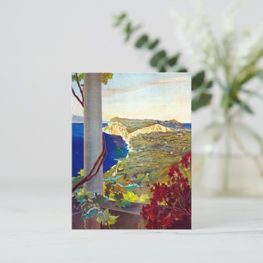   Capri Italië Reizen Briefkaart (Staand voorkant)
