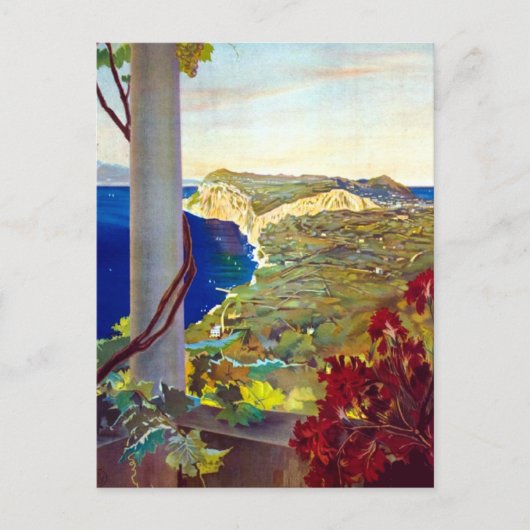   Capri Italië Reizen Briefkaart (Voorkant)