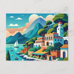 Capri Italië Reizen  Stylist Briefkaart