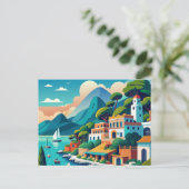 Capri Italië Reizen  Stylist Briefkaart (Staand voorkant)