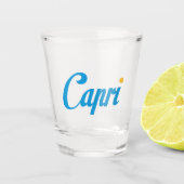 CAPRI Italië Shot Glas (Voorkant)